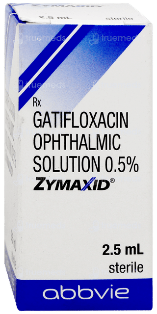 Zymaxid Ophthalmic Solution 2.5Ml